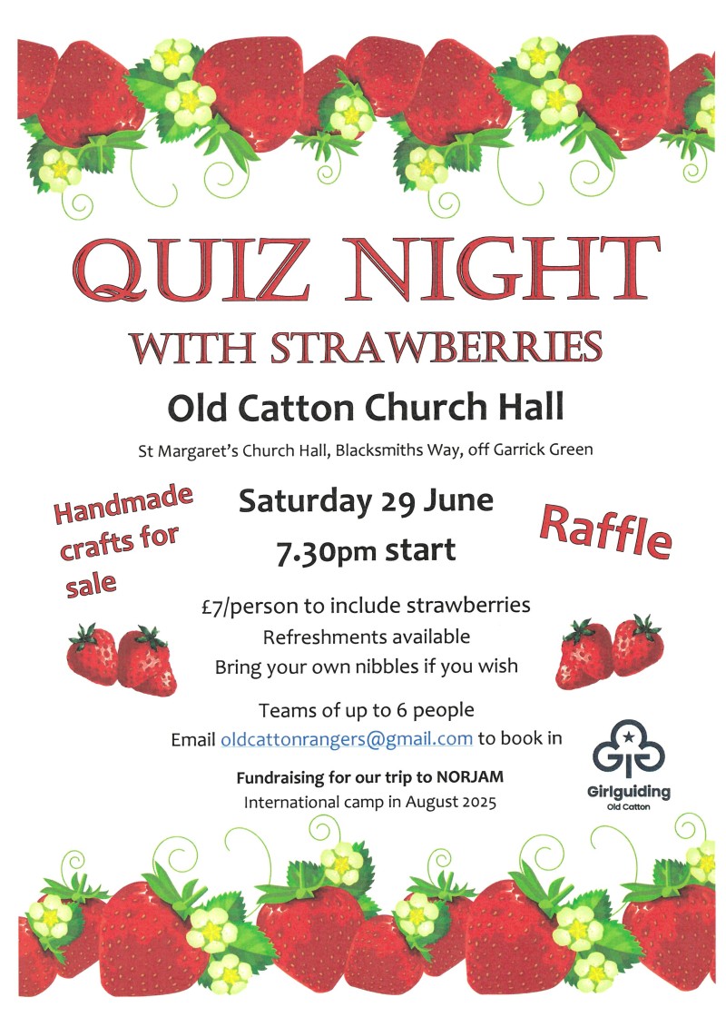 Girlguiding Old Catton - Quiz Night